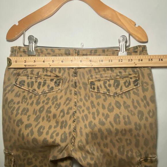 Frame Cargo Cheetah Skinny Pants Size 29 - Picture 9 of 10